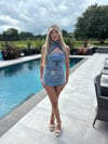 Blue denim  co-ord 