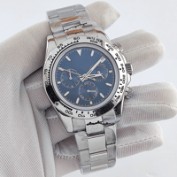Image 1 of 4130 Watches Automatic Movement Mechanical Watches 39mm Luxury Men's Watches 904L Stainless Steel Sa