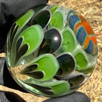 Image 1 of Green & Black UV Marble