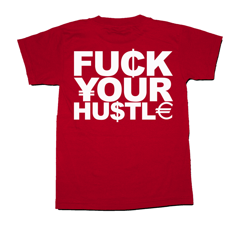 Image of Currency Tee - Red/White (XL, 2X & 3X IN STOCK)