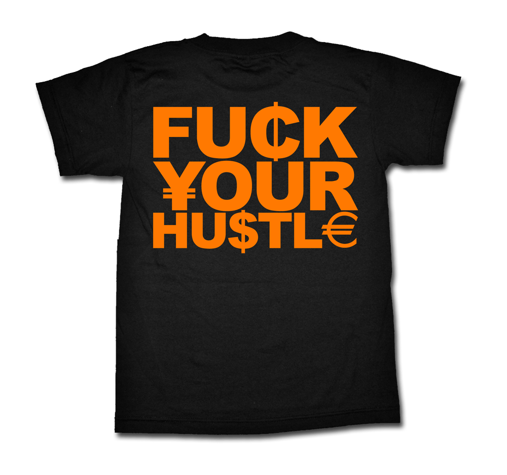 Image of Currency Tee - Black/Orange (XL, 2X, 3X IN STOCK)