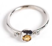 Image of Yellow Sapphire Ring