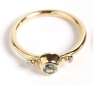 Image of Green Sapphire Ring