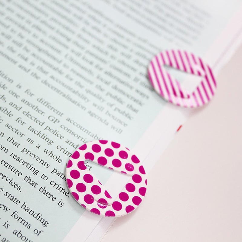 Image of <em>Bi-Clip</em>™ Reference Marker / Book Mark - Magenta Edition 
