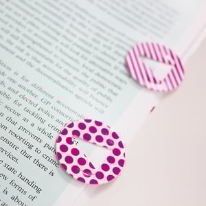 Image of <em>Bi-Clip</em>™ Reference Marker / Book Mark - Magenta Edition 
