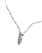 Image of Silver Sweet Pea Necklace