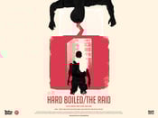 Image of Hard Boiled/The Raid Film poster. 