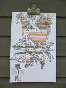 Image of Four Color 11"x17" Four color silkscreened poster