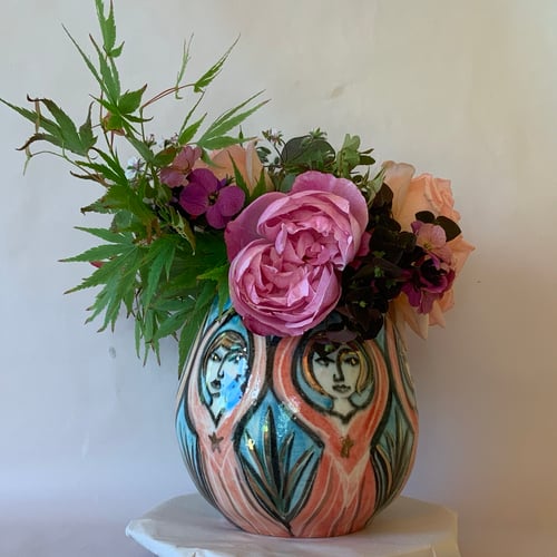 Image of Fairytales,Large vase,Praying ladies.