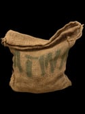 Burlap Seed Ball Tote