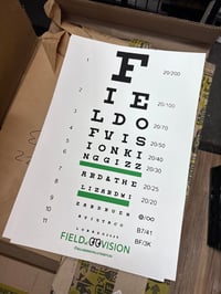 Field of Vision Test poster
