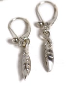 Image of Silver Sweet Pea Earrings