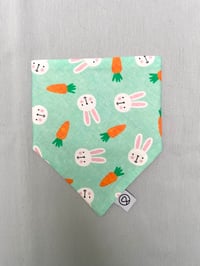 Image 3 of Hip Hop Crew / Rabbits and Carrots Reversible Bandana 