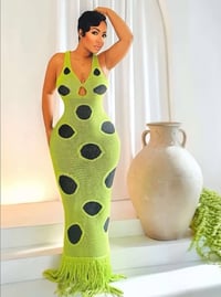Image 1 of Turn Heads maxi dress 