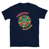 FREEDOM 1865 JUNETEENTH FLOWER UNISEX T-SHIRT
