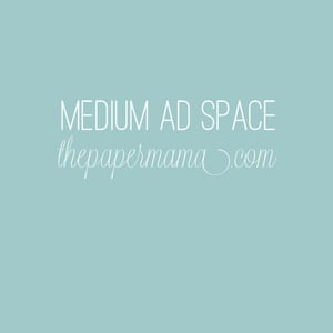 Image of SALE : Medium Ad Space x 2 months on thepapermama.com
