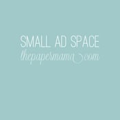 Image of SALE : Small Ad Space x 2 months on thepapermama.com