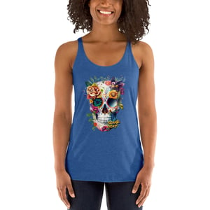 Image of Calavera Series Floral I_ Tank