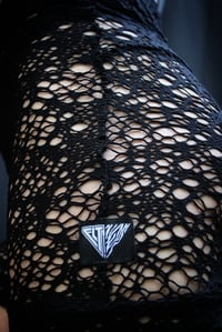 Image 1 of YARA shorts, black mesh