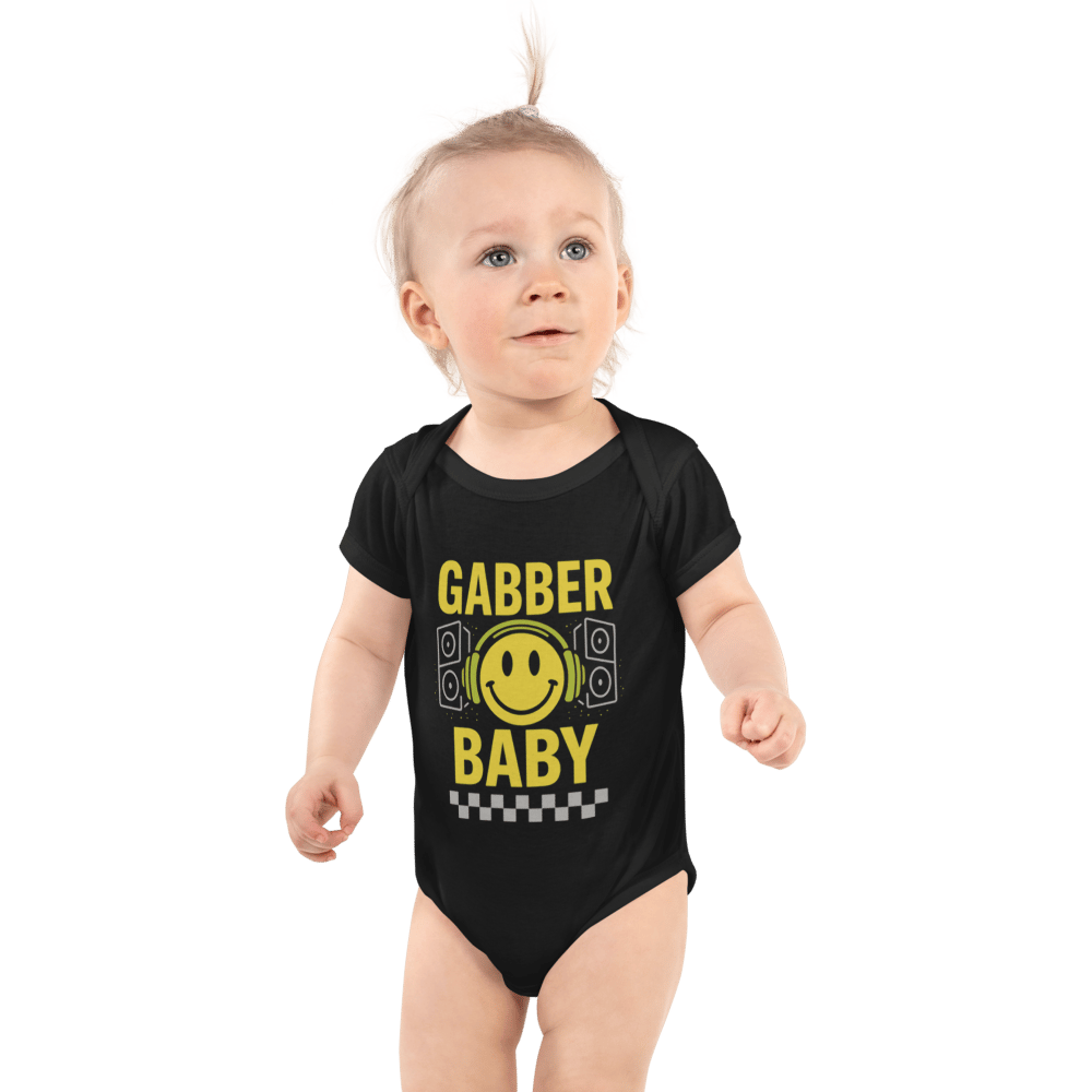Image of Gabber Baby Checkered Onesie & Tee 