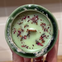 Image 2 of wild berry & clove scented frog candle
