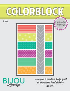 Image of Colorblock Quilt Pattern - PDF
