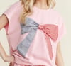 Pink American Pride Bow Top