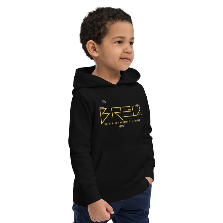 Kids BRED YELLOW JACKET hoodie Image 4