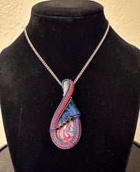 Image 2 of Wire Wrapped Pendant #4