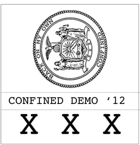 Image of Confined Demo '12 Cassette SOLD OUT