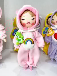 Image 3 of RESERVED FOR STACEY CAREBEAR INSPIRED MEDIUM ART DOLL 