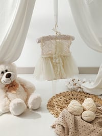 Baby girl photoshoot outfit | Mia | 0-3 months |cream