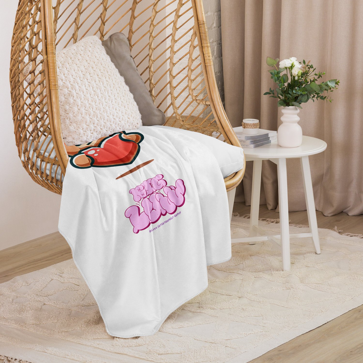 Image of Bliss Lumi Sherpa blanket