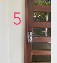 Image 1 of Large Acrylic House Numbers