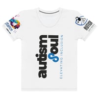 Image 4 of all over print acceptance tism and stimming Women's T-shirt