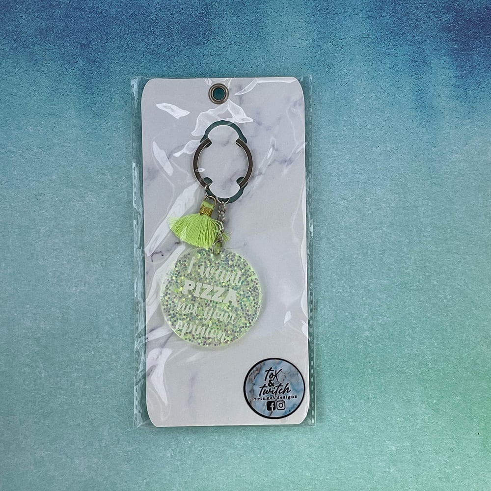 Image of Glitter Keychains #1