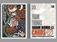 Image 3 of BIG HURT Creature Feature (limited to 50) trading card 