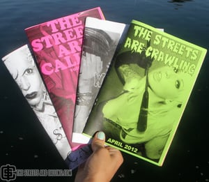 Image of The Streets Are Calling April 4 Zine Neon Set  