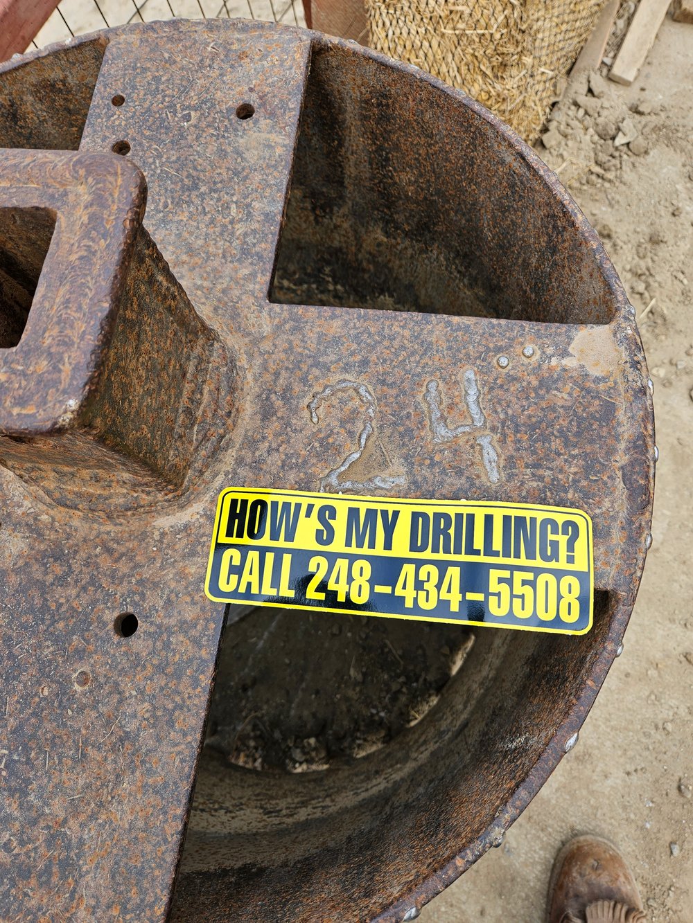 HOW'S MY DRILLING? BUMPER STICKER 