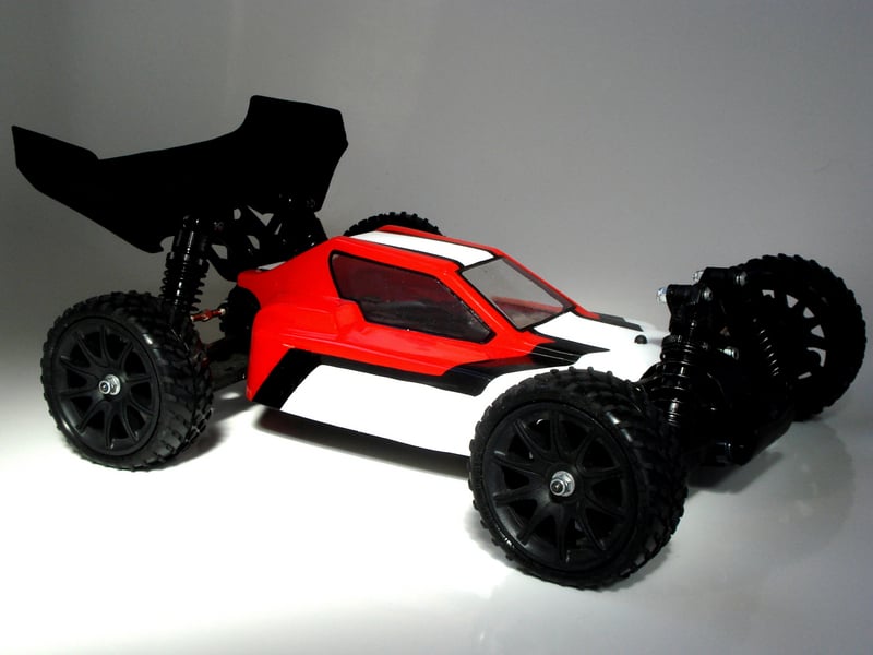 Image of PHAT BODIES 'TURBO' bodyshell for Losi Mini 8ight, Wltoys 144001, LC Racing EMB-1 Rlaarlo 14