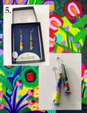Philippa Reid & Caitlin Pengelly - Unique limited edition handmade paper earrings