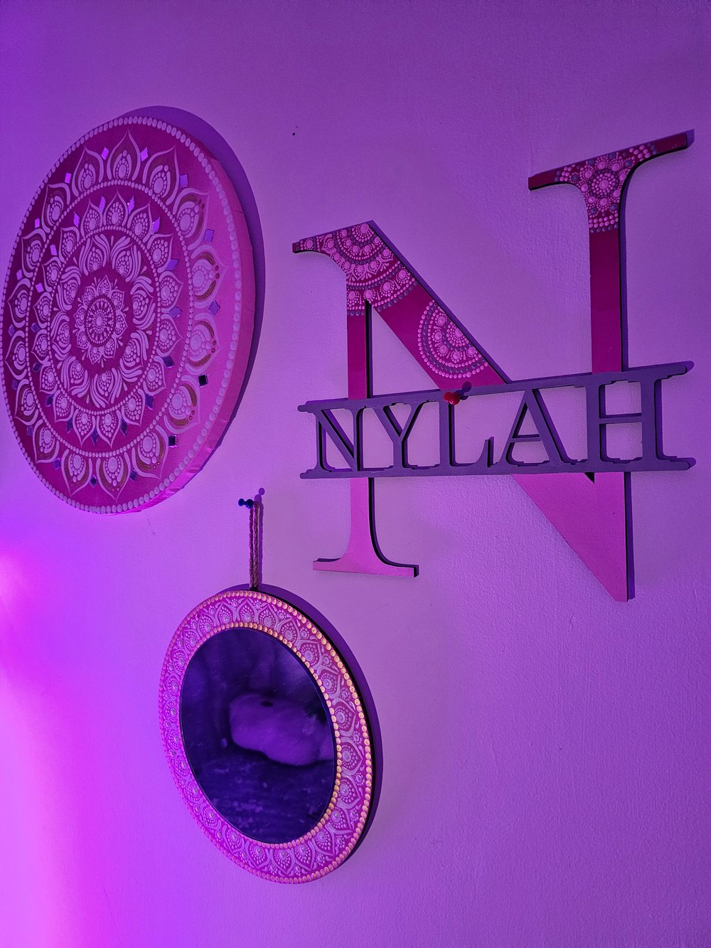 Image of 3 piece customised Room decor set 