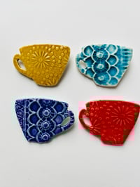 Image 4 of Tea Cup & Coffee Cup Brooches