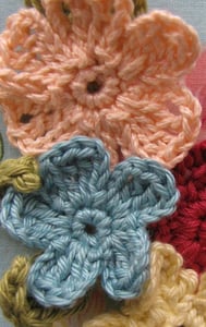 Image of  2 PDF Pattern- Spring Crochet Flowers