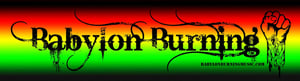 Image of Babylon Burning Bumper Sticker