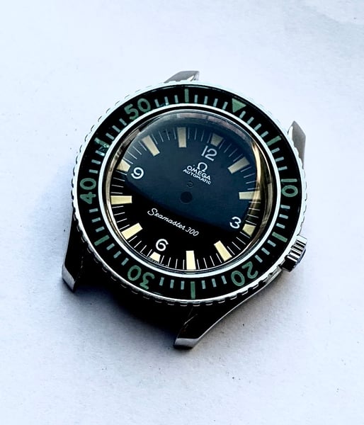 Image of beautiful Omega Seamaster 300 Sports Gents Watch complete kit--ref# 165.024. only one in stock