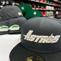 Image 2 of New Era 59Fifty TXF Graphite Dome Glow