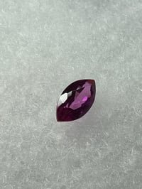 Image 12 of Natural Raspberry Pink Garnet marquis-cut, 2.65ct
