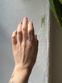 Image 2 of Biwa Perle und rosa Turmalin Ring