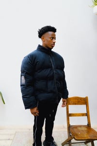 Image of Denim Navy Puffer 